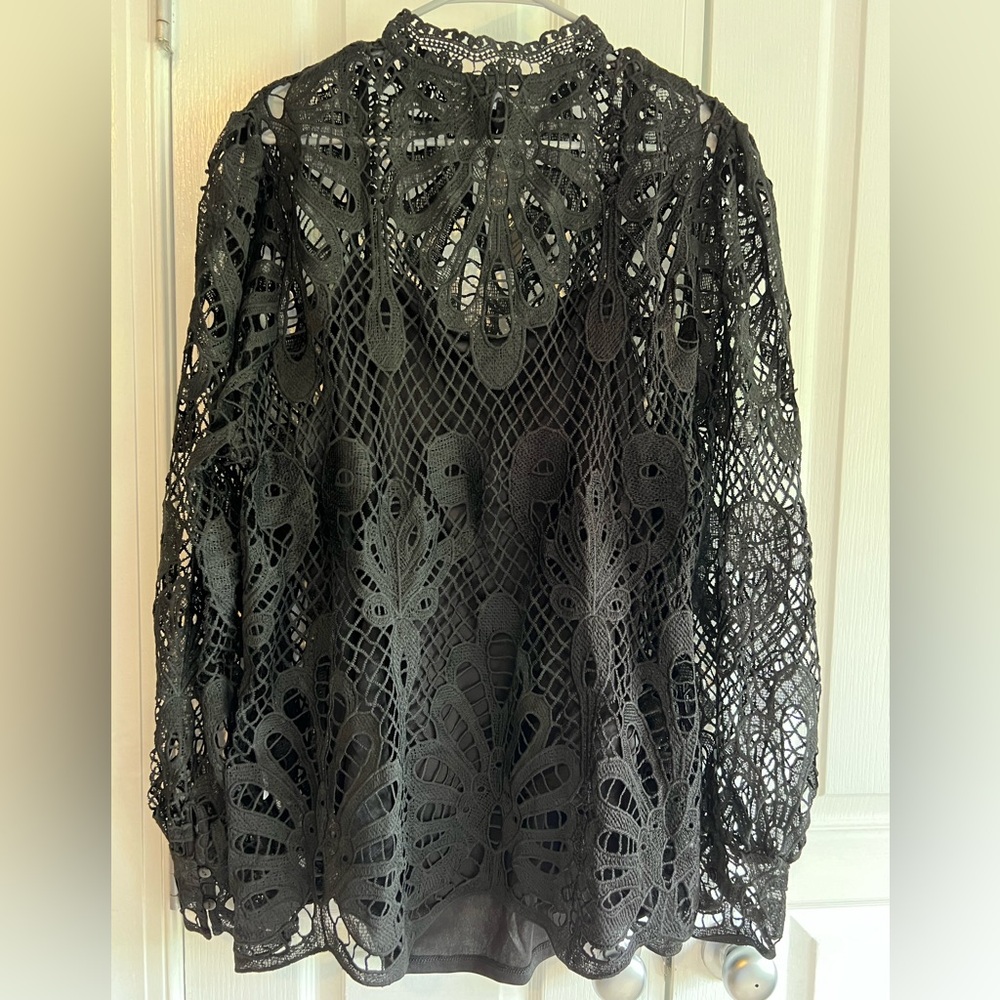 Lace top with tank top